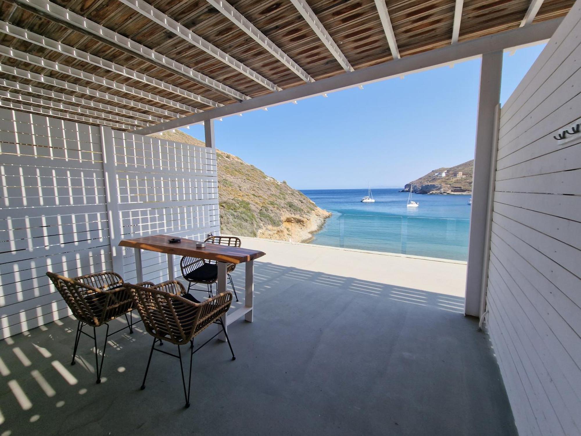 Spathi Beach Suites Kea Rum bild