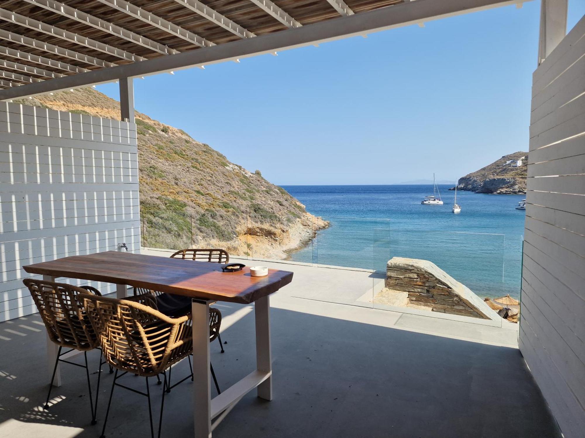 Spathi Beach Suites Kea Rum bild