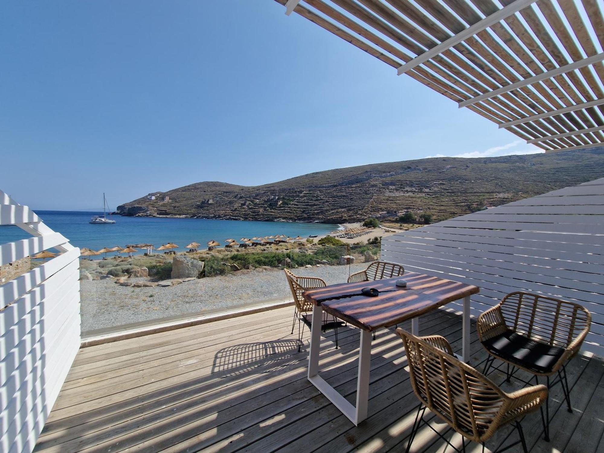 Spathi Beach Suites Kea Rum bild