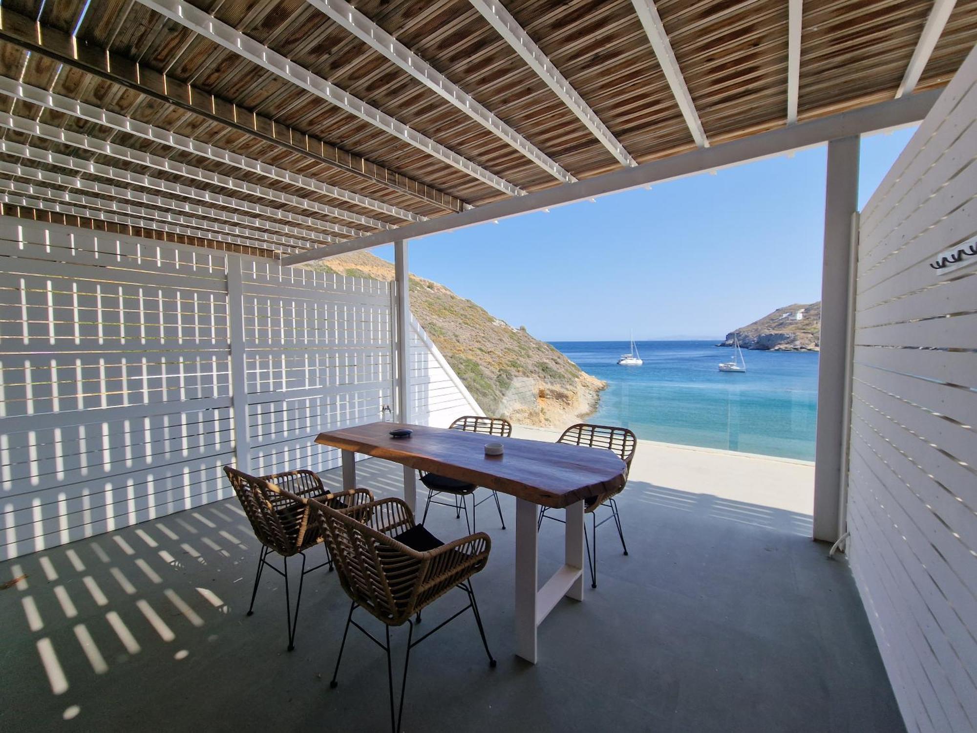 Spathi Beach Suites Kea Rum bild