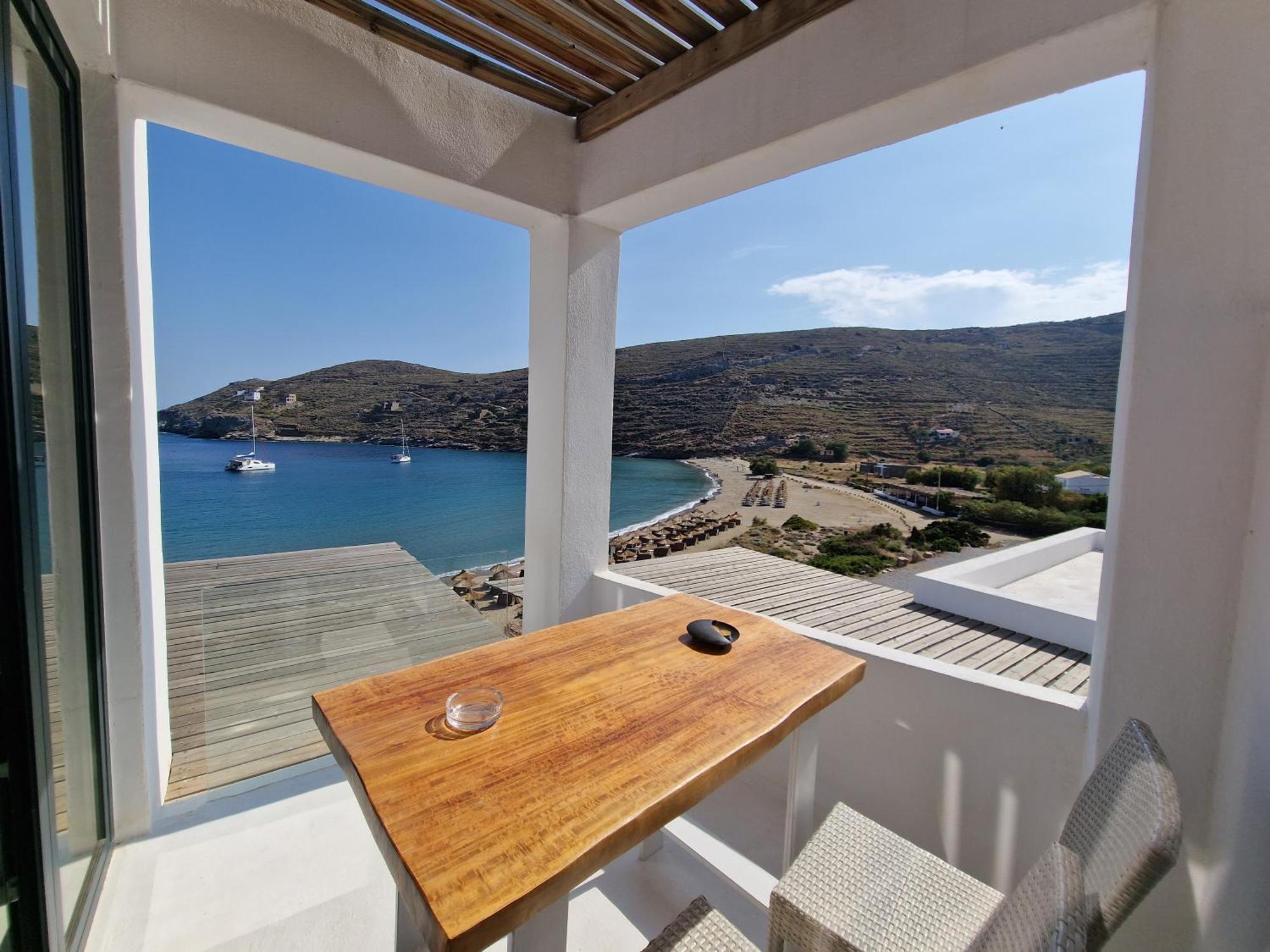 Spathi Beach Suites Kea Rum bild