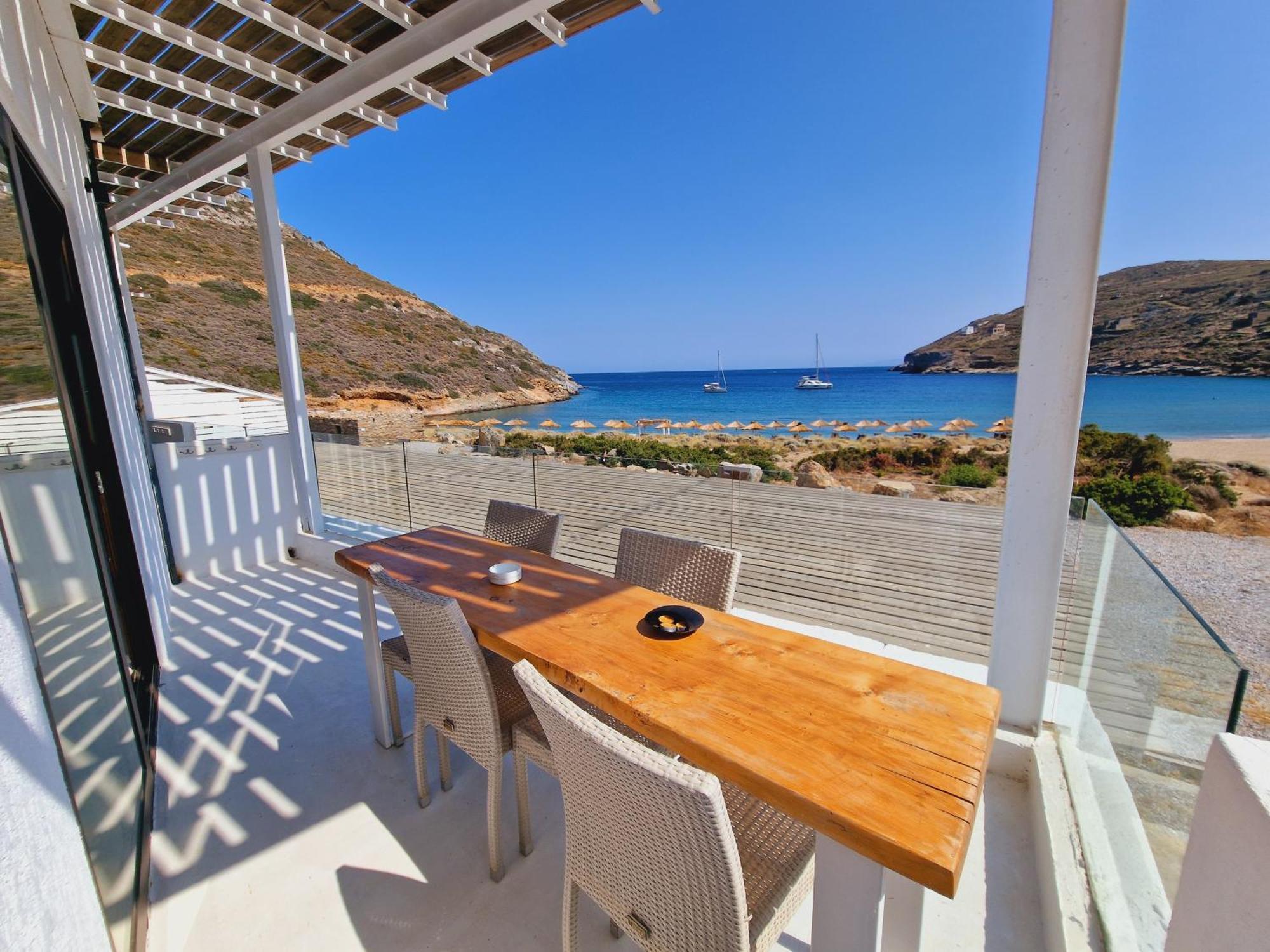 Spathi Beach Suites Kea Rum bild