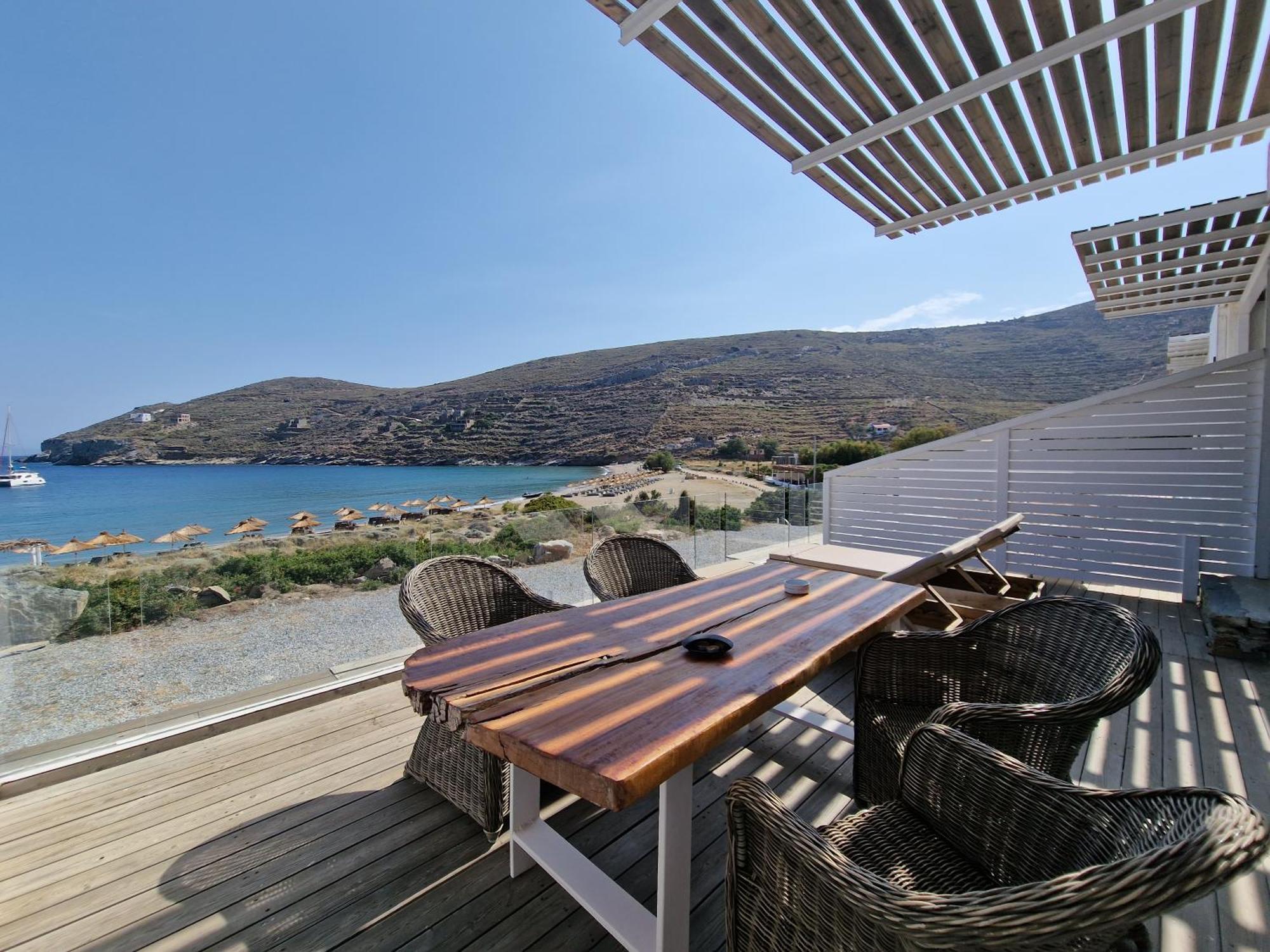 Spathi Beach Suites Kea Rum bild